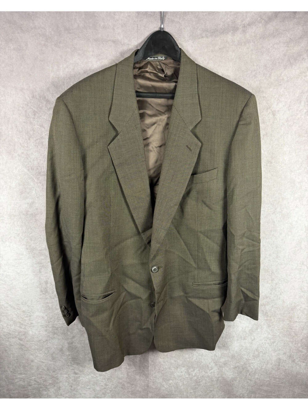 Vintage Giorgio Armani 100% Wool Collezioni Blazer Men's 42L